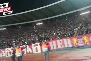GOBELJIĆ BACIO DELIJE U TRANS: Marakana je eksplodirala! Pogledajte ludnicu posle Zvezdinog gola protiv PSŽ-a (KURIR TV)