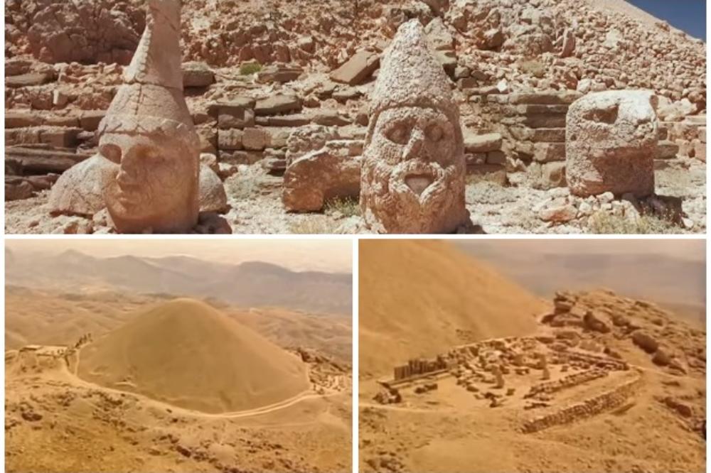 MISTERIJA PLANINE NEMRUT: I posle 2.000 godina tajna je kako su podignuti džinovski kipovi, a sumnja se da su prste umešali vanzemaljci! (VIDEO)