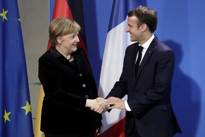 MAKRON OTKRIO: Mnogo sam naučio od Merkelove, ali se ne slažemo kada je reč o Bregzitu