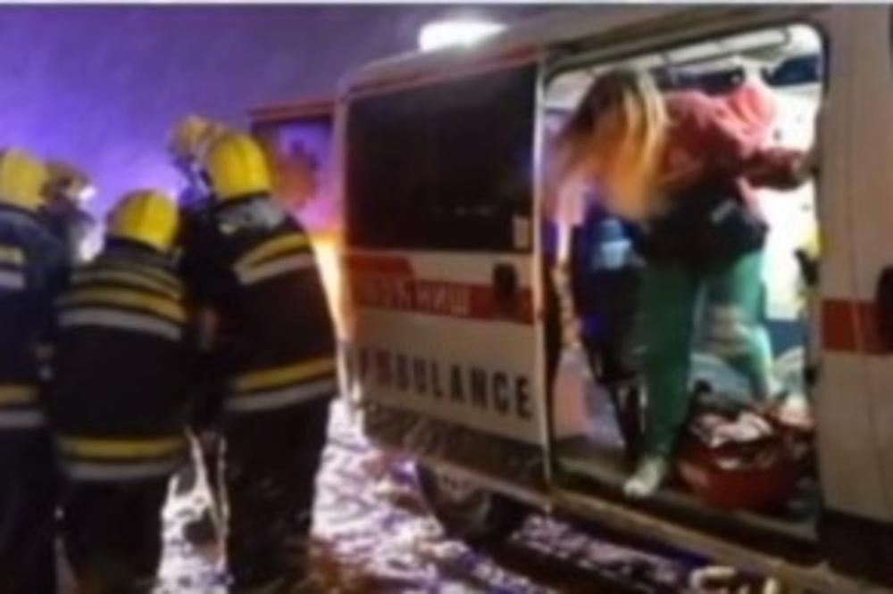 STRAVA I UŽAS KOD LESKOVCA: Makedonski autobus sleteo s puta i prevrnuo se na bok, 3 poginula, 32 povređena (FOTO)