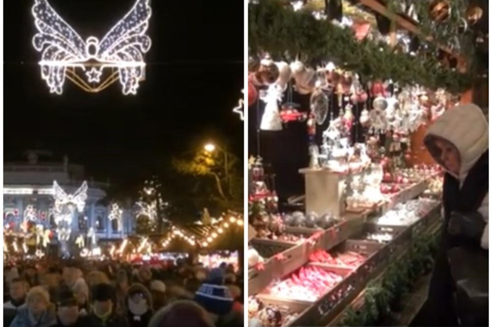 PRETPRAZNIČNA GROZNICA U BEČU: Božićni vašari pod opsadom, gradom se širi miris kuvanog vina i cimeta! (VIDEO)