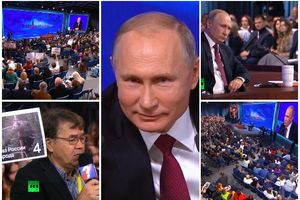 PUTIN ODRŽAO VELIKU GODIŠNJU PRES-KONFERENCIJU: Rusija ima pravo da brani svoju teritoriju! Jačaćemo vojsku na Krimu koliko treba! (VIDEO)