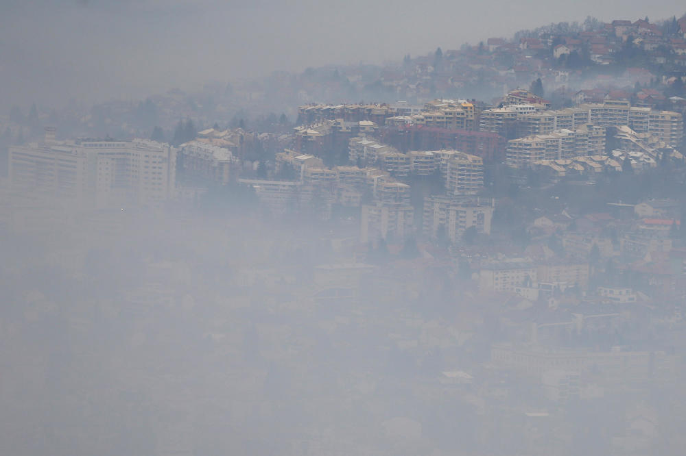 NE MOŽE DA SE DIŠE: Sarajevo deveti grad u svetu po zagađenosti vazduha