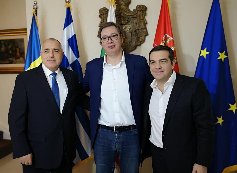 Borisov, Vučić i Cipras