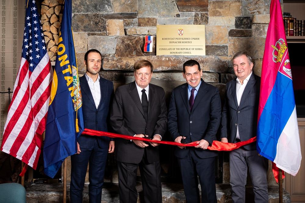 NA ČELU RONALD BARKL: Otvoren konzulat Srbije u Montani (FOTO)