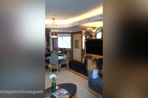 FUDBALER CRVENE ZVEZDE NA ODMORU IZ BAJKE: Miloš Degenek u jednom od najluksuznijih hotela na svetu! Pogledajte sobu, izgleda nestvarno (VIDEO)