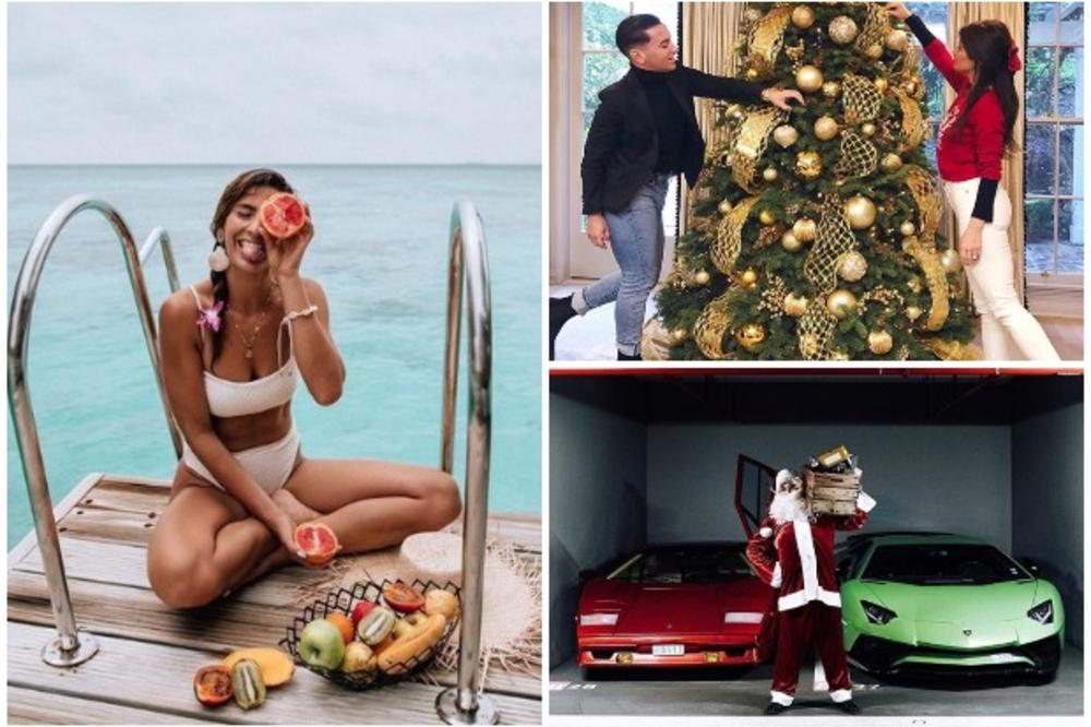 BESNA KOLA, ZLATO I EGZOTIČNI ODMORI: Pogledajte kako se bogata deca sa Instagrama BAHATE tokom praznika (FOTO)
