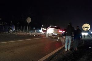 SRPSKI REPREZENTATIVAC IMAO SUDAR: Pogledajte kako je mercedes Luke Jovića uništen u saobraćajnoj nesreći (FOTO)
