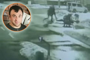 KAMERE SNIMILE BRUTALNO UBISTVO POROŠENKOVOG TELOHRANITELJA: Svađa počela zbog pasa, a samo jedan udarac je bio dovoljan (UZNEMIRUJUĆI VIDEO)