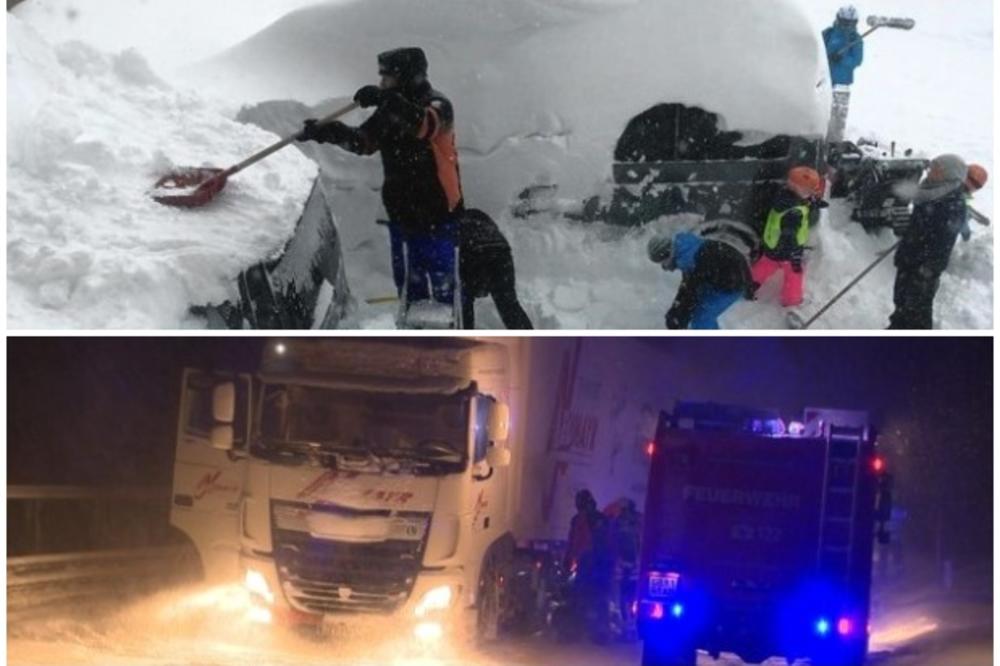 LEDENI TALAS UDARIO NA BALKAN: Najhladniji udar i snežno nevreme očekuje se ovog vikenda i u ostatku Evrope! (FOTO, VIDEO)