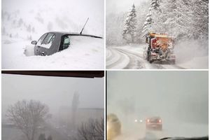 BELA APOKALIPSA U NEMAČKOJ I AUSTRIJI: Snežna mećava blokirala sve, ne rade aerodromi, železnica, lavine zatvorile puteve (FOTO, VIDEO)