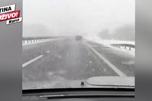 VOZAČI, NE ŽURITE NA BADNJI DAN: Sneg otežava vožnju, najduže se čeka na Horgošu (KURIR TV)