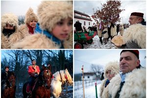 ŠUBARE, KONJI I HARMONIKA, PA U ŠUMU PO BADNJAK: Ovako Srbi kod Banjaluke proslavljaju Božić (FOTO)