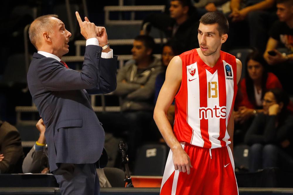 DOBRIĆU CRVENO-BELA TRAKA: Mladi košarkaš prvi put kapiten Crvene zvezde