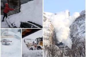 SNEŽNA APOKALIPSA PRETI AUSTRIJI I NEMAČKOJ: Sneg će padati još nedelju dana! Građanima naređeno da naprave zalihe hrane, vode, lekova... Opasnost od katastrofalnih lavina, SVE PUCA, snežni nanosi i do 10 METRA! (VIDEO, FOTO)