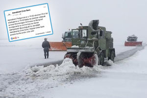 VOJSKA CRNE GORE SE BORILA PROTIV VIŠE SILE: Urnebesno saopštenje Aerodroma Crne Gore zapalilo Fejsbuk! (FOTO)