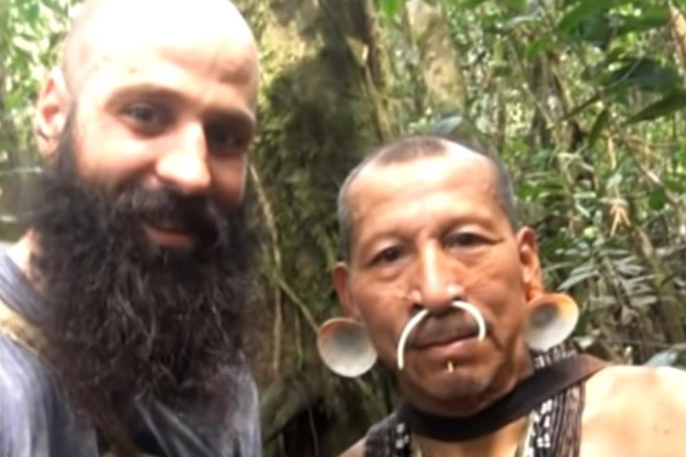 OVAJ CETINJANIN JE 2 MESECA PROVEO SA AMAZONSKIM PLEMENIMA: Upoznao život u prašumi, a evo kako je preživeo jedan neobičan ritual (VIDEO)