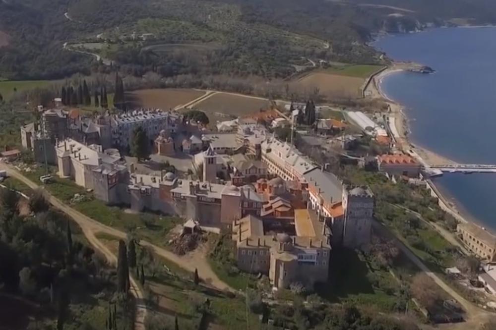 ODAVDE SU SVETI SAVA I SIMEON ZAPOČELI IZGRADNJU HILANDARA: Evo zašto je manastir Vatoped značajan za sve Srbe i pravoslavlje (VIDEO)