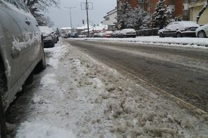 SNEG U LOZNICI DEVET CENTIMETARA: Temperatura raste, biće bljuzge