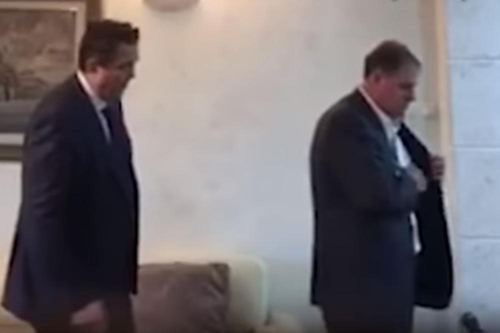 STIJEPOVIĆ OSUMNJIČEN ZA PRANJE NOVCA: Bivši gradonačelnik Podgorice snimljen kako uzima 100.000 dolara od Duška Kneževića (VIDEO)