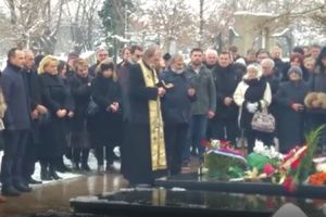 POMEN OLIVERU IVANOVIĆU BEZ SUPRUGE MILENE: Godinu dana bez odgovora ko je ubica... Na grobu se okupila opozicija (KURIR TV)