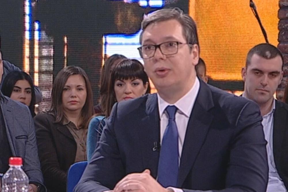 VUČIĆ NA TV PINK: Smanjićemo kriminal na minimum, sa Putinom potpisujemo 21 sporazum, razmatraćemo i pitanje Kosova