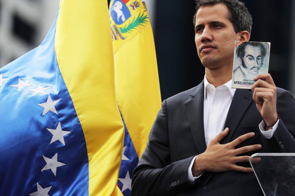 AMERIČKIM STOPAMA: Evropski parlament priznao Gvaida za predsednika Venecuele!