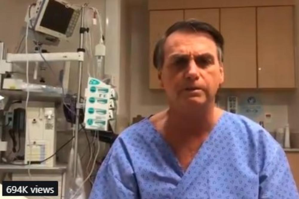 PREDSEDNIK BRAZILA OPERISAN: Zbog letošnjeg uboda nožem u stomak opet završio u bolnici (VIDEO)