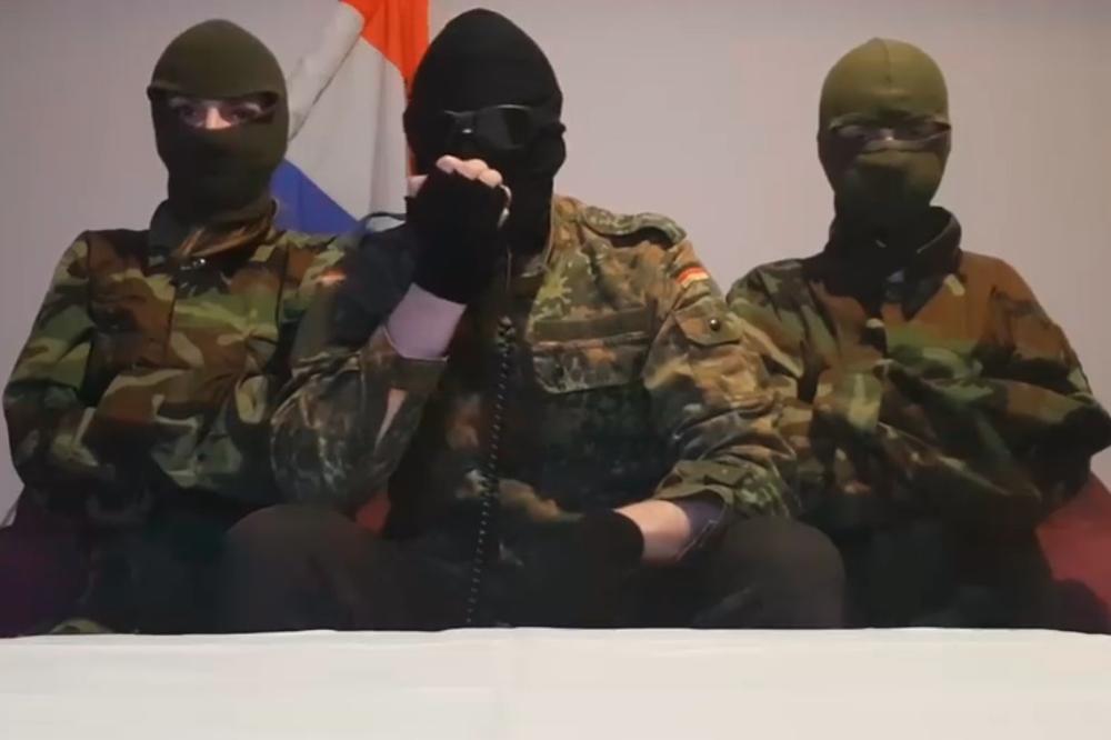 3 MASKIRANIH U UNIFORMAMA ZOVU HRVATE NA OTPOR: Borite se! Ovo je poruka celoj Hrvatskoj i dijaspori! (VIDEO)