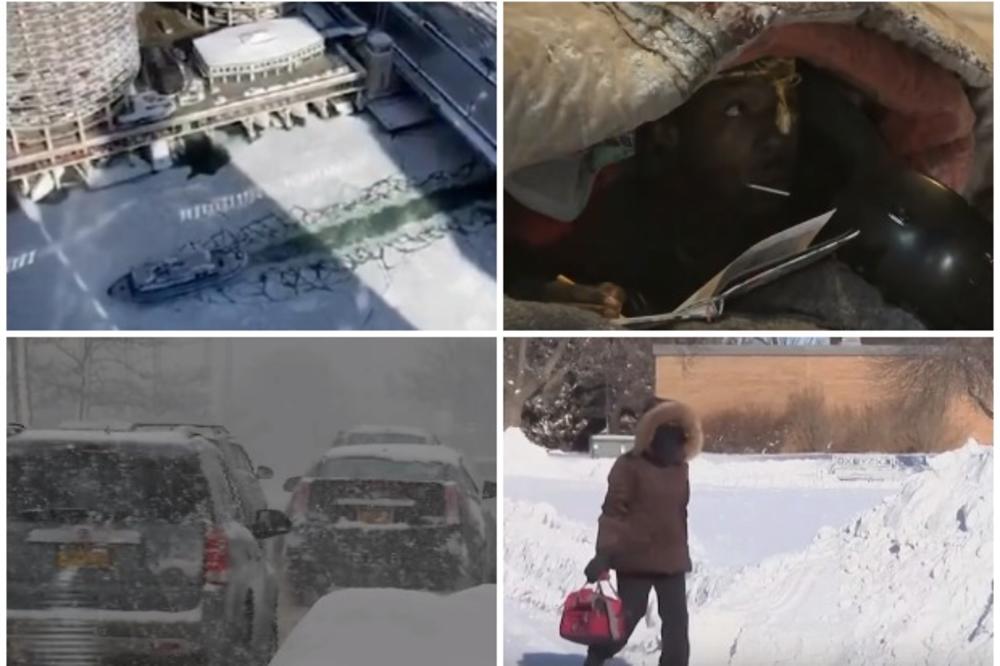 POLARNI TALAS U SAD UBIJA: 12 ljudi umrlo od hladnoće! Temperatura pala na -34! (VIDEO)