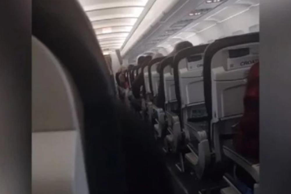 HAOS U HRVATSKOM AVIONU: Pilot saopštio da imaju kvar na avionu, nastala opšta panika, putnici se oprostili od života i SLALI OPROŠTAJNE PORUKE! (VIDEO)