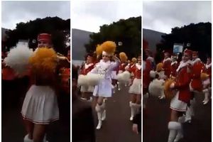 FEŠTA OD MIMOZE: Mažoretkinje predvodile marš u čast žutom cvetu! SPEKTAKL U BAOŠIĆIMA (KURIR TV)