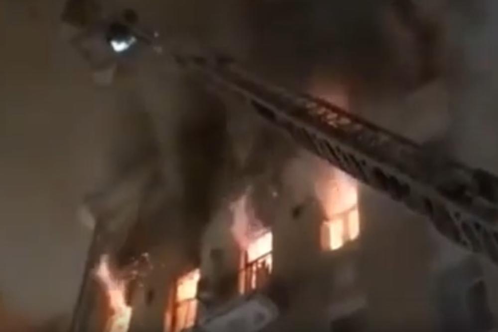 MOSKVU PREKRIO CRNI DIM: Požar u centru grada, poginulo najmanje ŠESTORO LJUDI, spasene 42 osobe! (VIDEO)