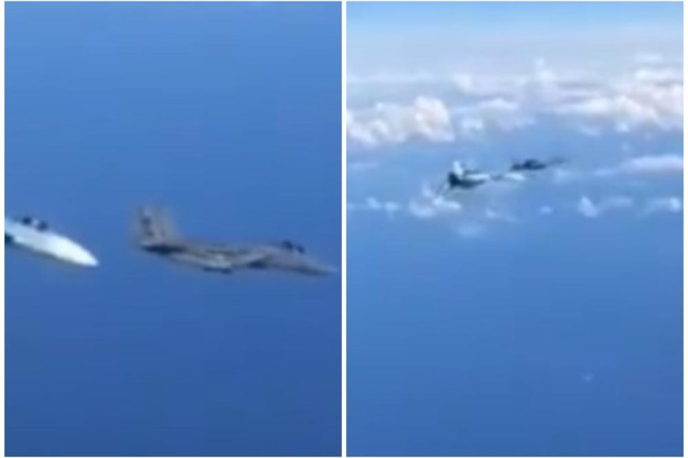 EVO ŠTA SE KRIJE IZA POTEZA KOJIM JE SU-27 OTERAO F-15: Ruski pilot poslao BRUTALNU PORUKU, Amerikanac ODLIČNO RAZUMEO! (VIDEO)