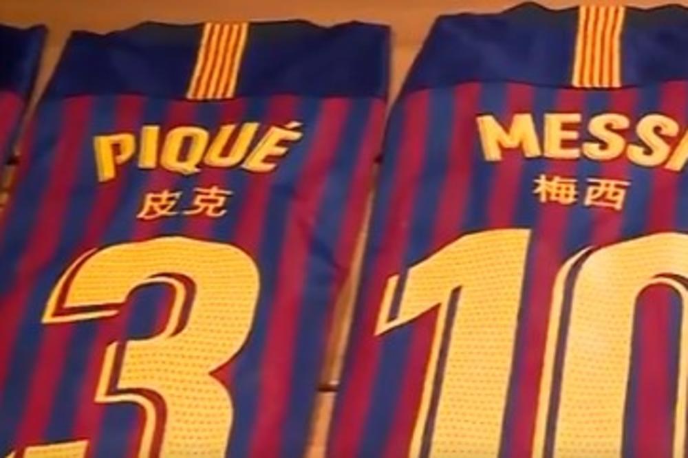 U ČAST GODINE SVINJE: Fudbaleri Barselone će protiv Reala igrati u dresovima sa prezimenima na kineskom! (VIDEO)