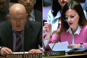 OVO SE NE PAMTI U UN! SLOŽILI SE RUS I AMERIKANAC I TO ZBOG SRBIJE A onda je ruski ambasador odbrusio Vljori Čitaku: Nisi morala ni da dolaziš! (VIDEO)