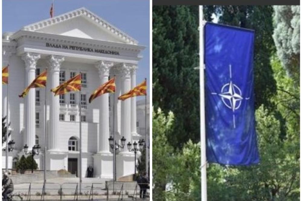 NATO ZASTAVA OD SUTRA ISPRED ZGRADE VLADE: Zoran Zaev obratiće građanima na svečanoj ceremoniji!