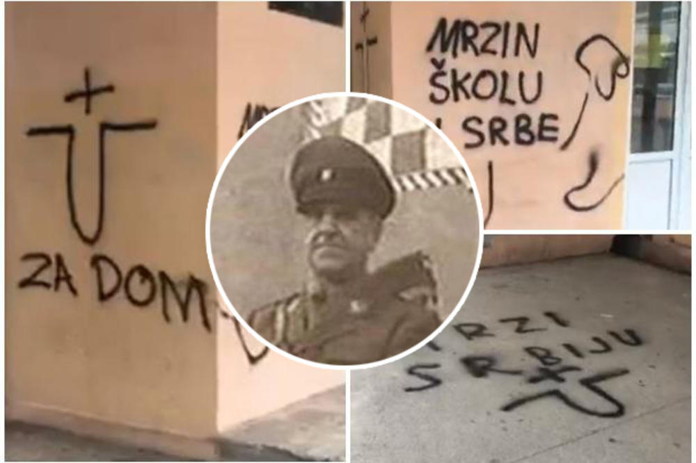 DECU U HRVATSKOJ NAJPRE RODITELJI UČE DA MRZE SRBE, A KASNIJE IM SE PRIDRUŽI I ŠKOLA: Ovako Hrvatica objašnjava skandalozne grafite i srbofobiju u Splitu