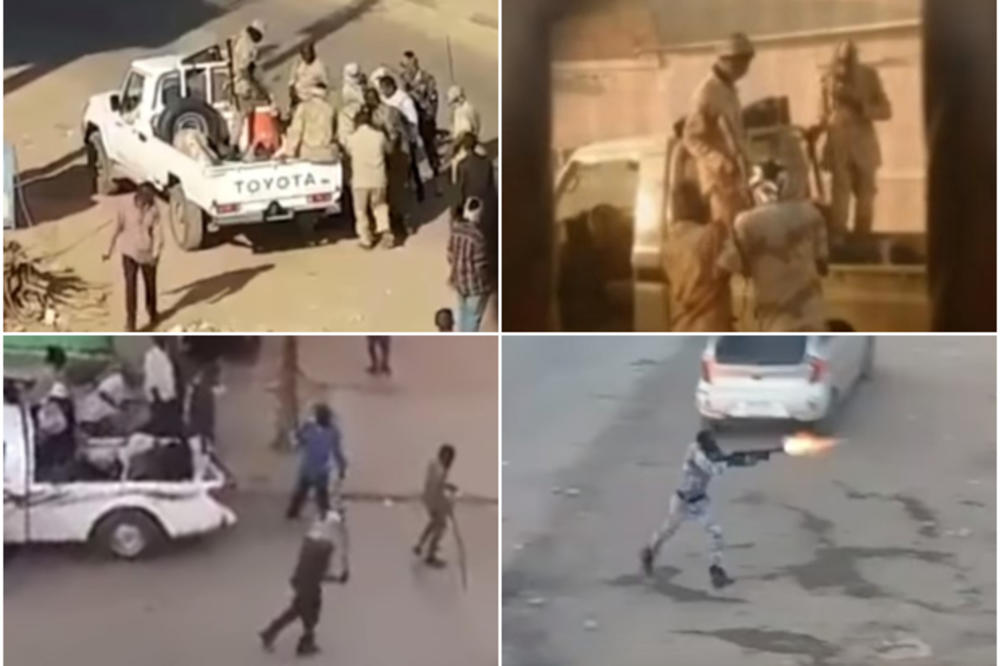 LOV NA LJUDE: Objavljeni dramatični snimci kako maskirani agenti jure demonstrante u Sudanu, tuku ih i šibaju, pa odvode na tajne lokacije (VIDEO)