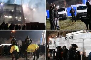 POLICIJA OBJAVILA SNIMAK TUČE HRVATSKIH HULIGANA: Evo kako su počeli neredi u Plzenju! BRUTALNE SCENE (VIDEO)