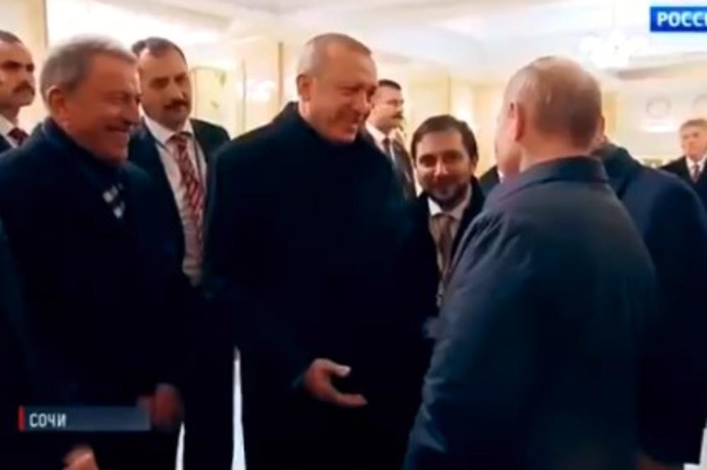 HIT! OVAJ SNIMAK TRESE TVITER! Putin pozvao Erdogana u Sibir, A ONDA JE POČEO URNEBES OD SMEHA! (VIDEO)