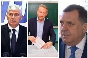 DODIK, IZETBEGOVIĆ I ČOVIĆ O FORMIRANJU VLASTI: Trojni sastanak održan u Sarajevu
