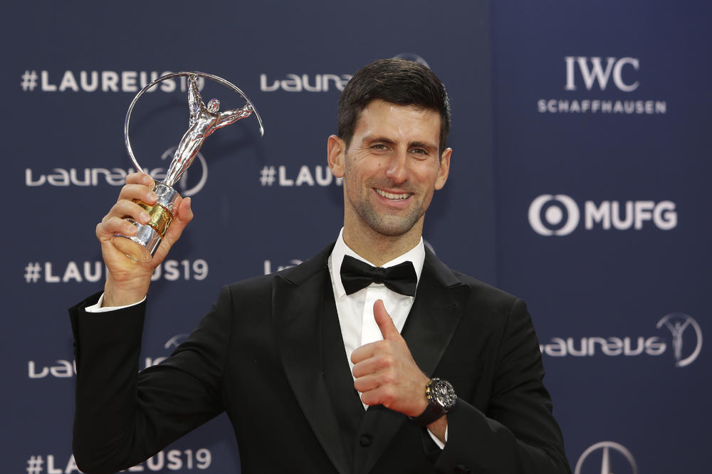 BRAVO, ŠAMPIONE: Ovako je Crvena zvezda čestitala Novaku Đokoviću na izboru za najboljeg sportistu sveta (FOTO)