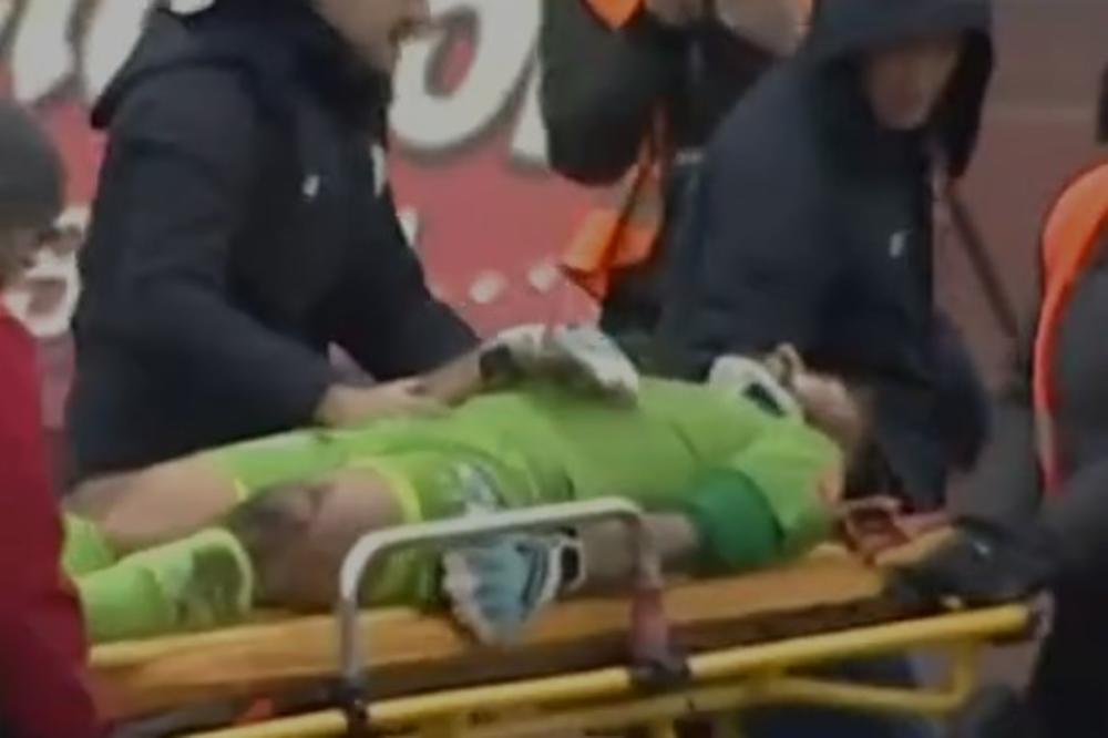 UŽAS U TUZLI: Golman dobio udarac u glavu, pao u nesvest i ostao nepomično da leži! (UZNEMIRUJUĆI VIDEO)