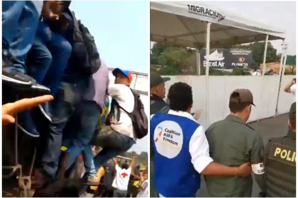 HAOS NA GRANICAMA VENECUELE, NA IVICI RATA: Nezvanično 4 mrtva na graničnom prelazu prema Brazilu! Vojska suzavcem na humanitarnu pomoć, mnogo povređenih među demonstrantima!  (UZNEMIRUJUĆI VIDEO)
