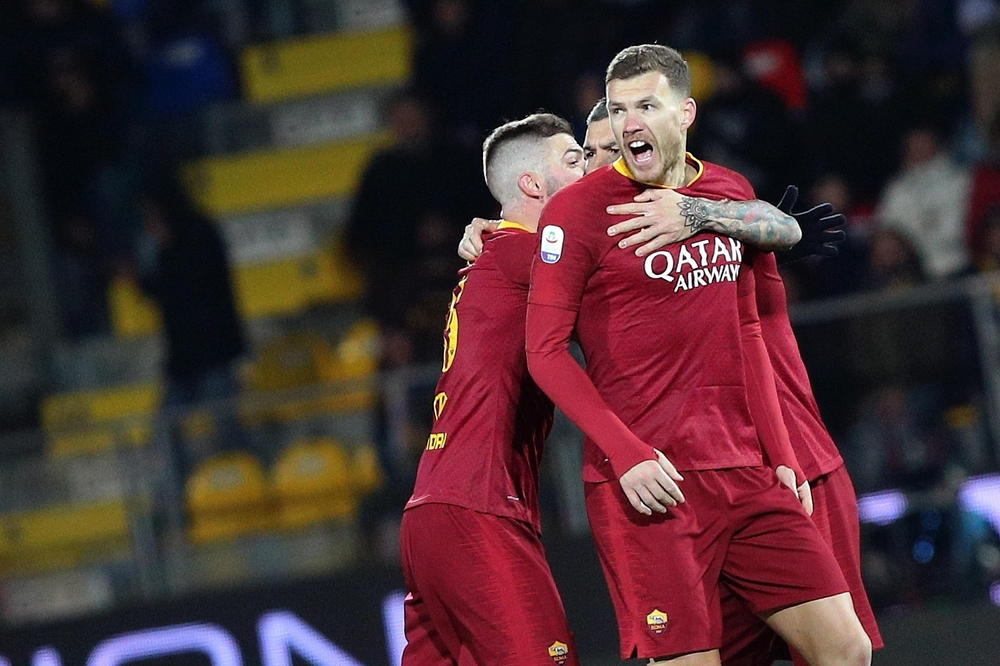 DŽEKO JE HEROJ ROME: Bosanac dao gol u 95. minutu za pobedu protiv Frozinonea (VIDEO)