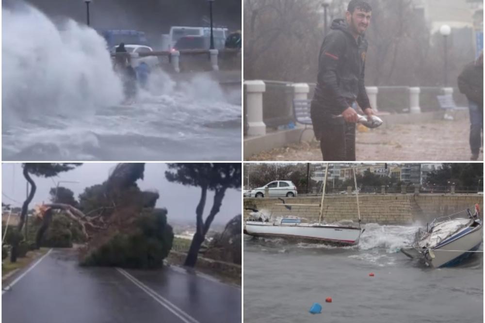 OSTRVO NA KOME RADI VELIKI BROJ SRBA POGODILA NAJJAČA OLUJA U POSLEDNJIH 37 GODINA: Vetar duva 133 km na sat, ribe padaju sa neba, NEVEROVATNE SCENE (VIDEO)