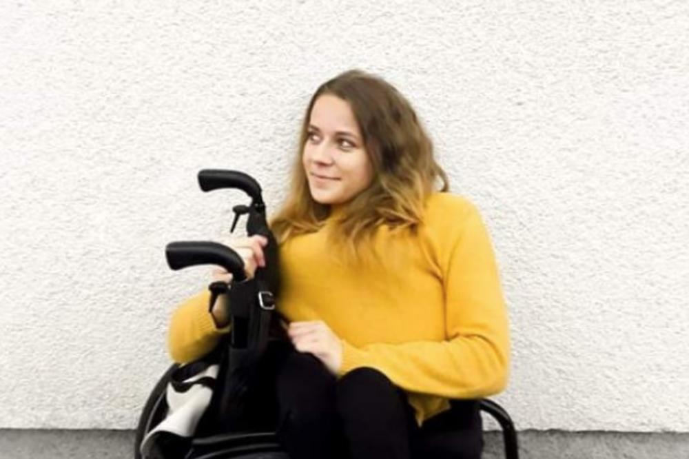 UVEK SAM GURALA NAPRED, NEKAD I GLAVOM KROZ ZID: Devojka iz Viteza ceo život vezana za invalidska kolica, ali joj to NIJE PREPREKA