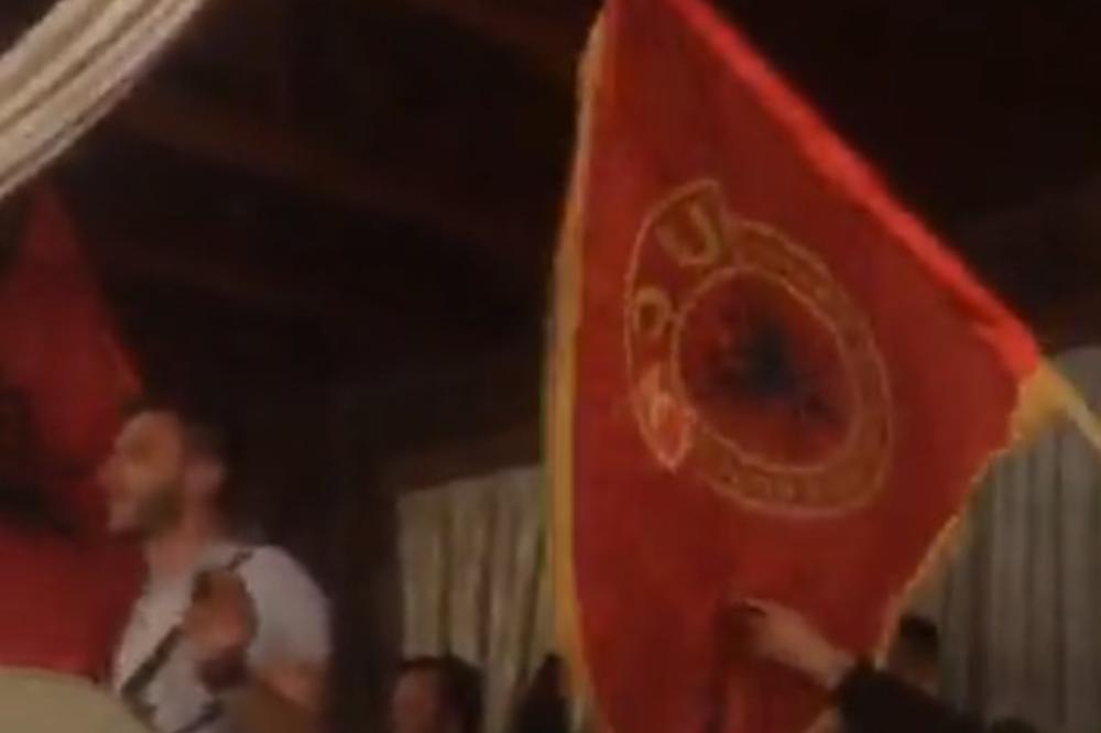 SKANDAL U CRNOJ GORI! Albanci posle pobede u Tuzima skandirali OVK, vijorila se i  ZLOČINAČKA zastava (VIDEO)