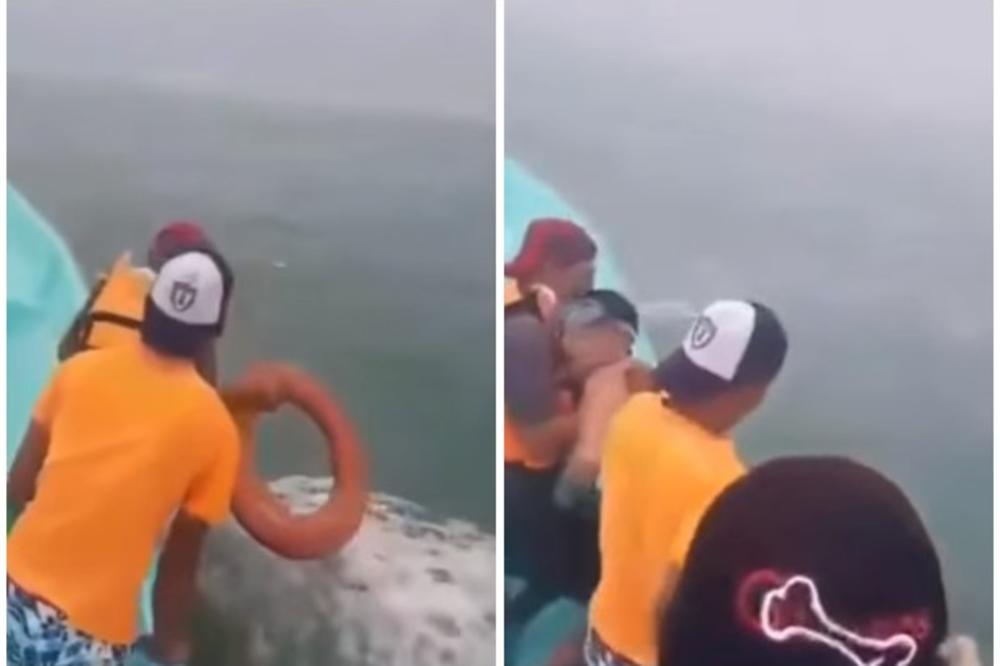 DRAMA NA OKEANU: Tinejdžera (17) izvukli u poslednji čas iz Meksičkog zaliva, molio je da mu spasu dvojicu braće! (VIDEO)